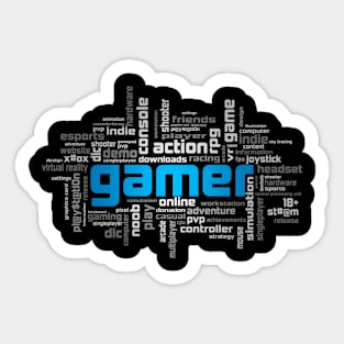 Gamer Theme PSVersion Sticker